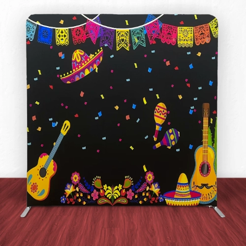 Fiesta Vibes Straight Backdrop