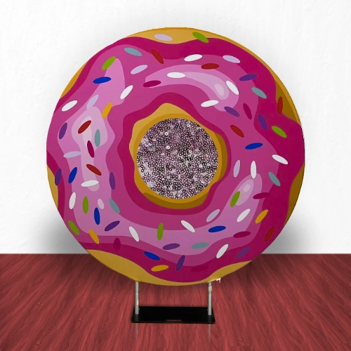 Doughnut Round Tension Backdrop