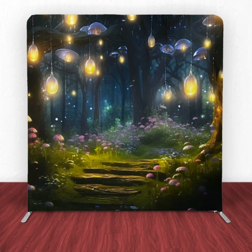 Enchanted Forest Straight Tension Backdrop