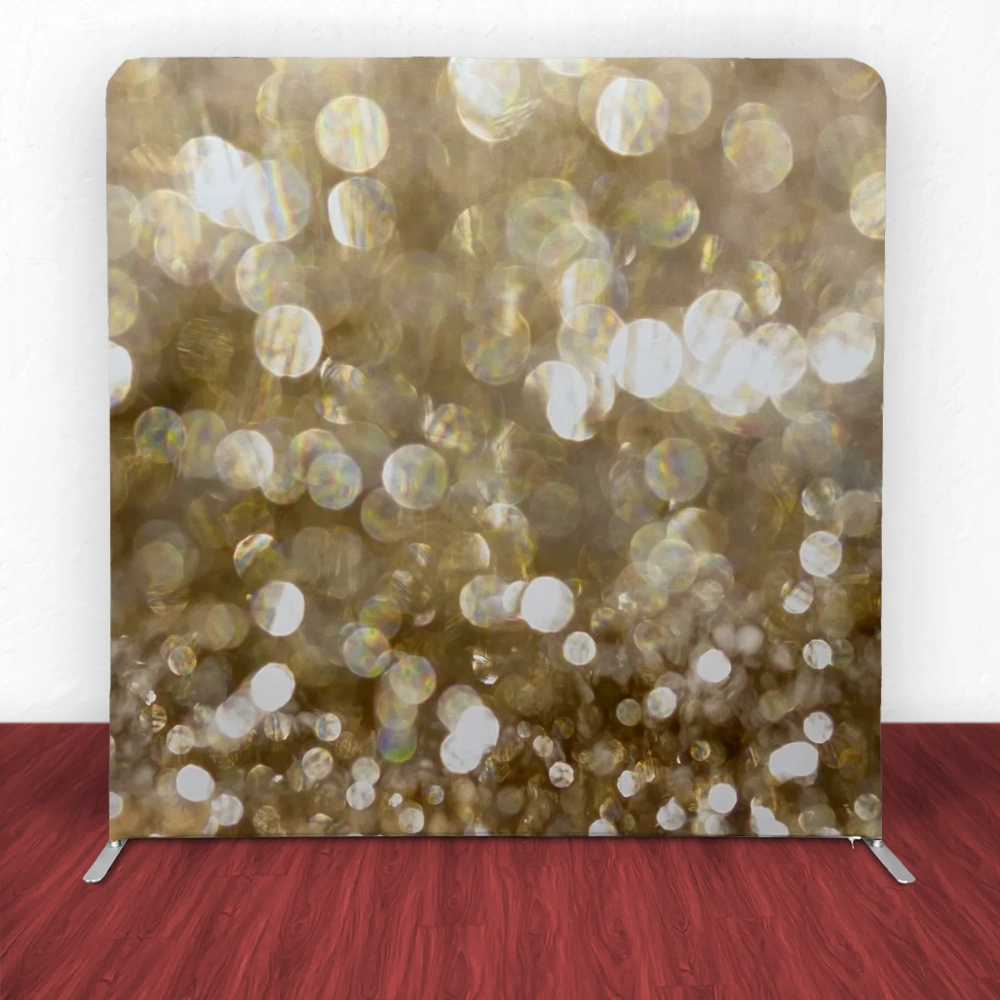 Gold Champagne Tension Backdrop