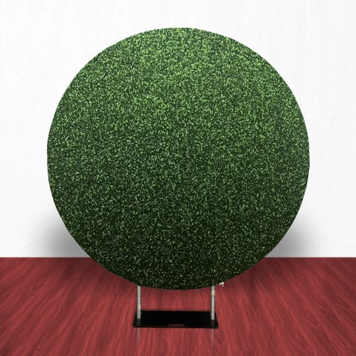 Grasswall Round Tension Backdrop