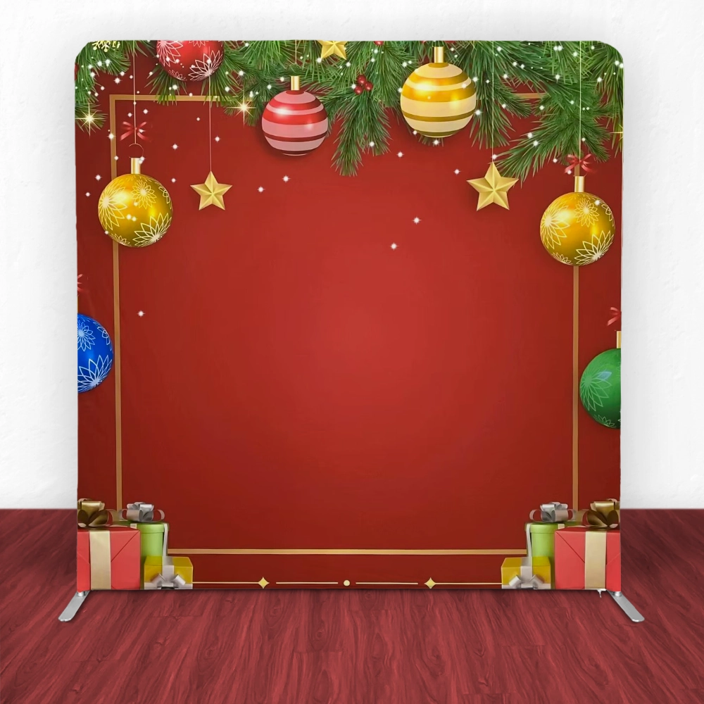 Holiday Cheer Tension Backdrop