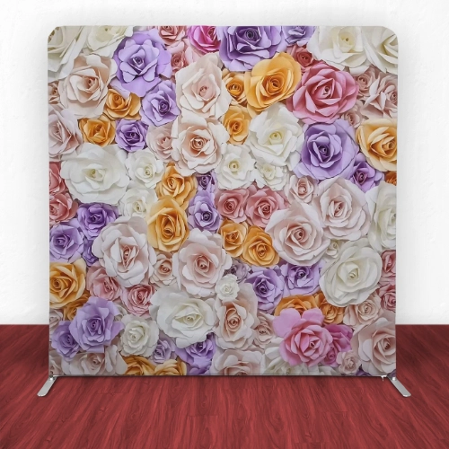 Rose Bloom Straight Backdrop